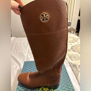 Tory Burch Almond Tall Boots
